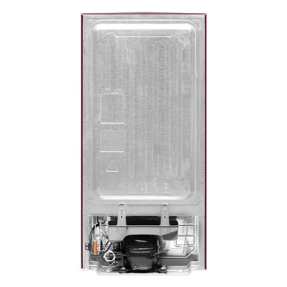 Haier 185L 1 Star Direct Cool Single Door Refrigerator with Toughened Glass Shelfcomes in premium red Noisettes Finish HRD-2061SRN-N