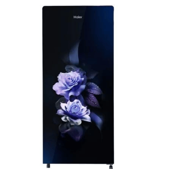 Haier 185 L 2 Star Direct Cool Single Door Refrigerator HRD-2062CMDG-N (Marine Dime Glass, 2024 Model)