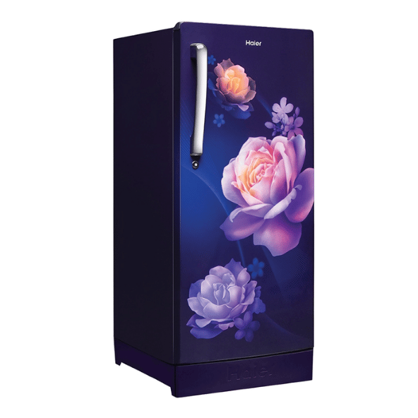 Haier 190L 2 Star Direct Cool Single Door Refrigerator with Base Drawer (Marine Noisettes Finish)