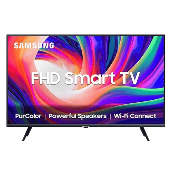 Samsung 108 cm (43 inches) Full HD Smart LED TV UA43T5450AKXXL (Black) – Stunning Clarity & Smart Features
