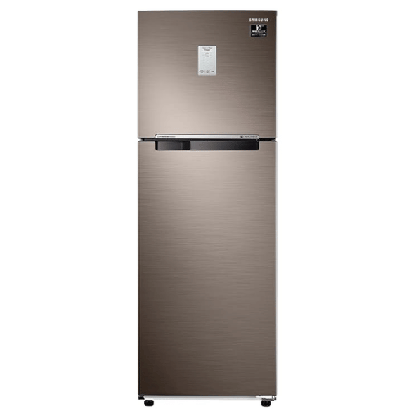 Samsung 265 L 2 Star Digital Inverter Frost Free Double Door Refrigerator (RT30A3A22DX/NL, Curd Maestro, Convertible, Luxe Brown, 2022 Model)