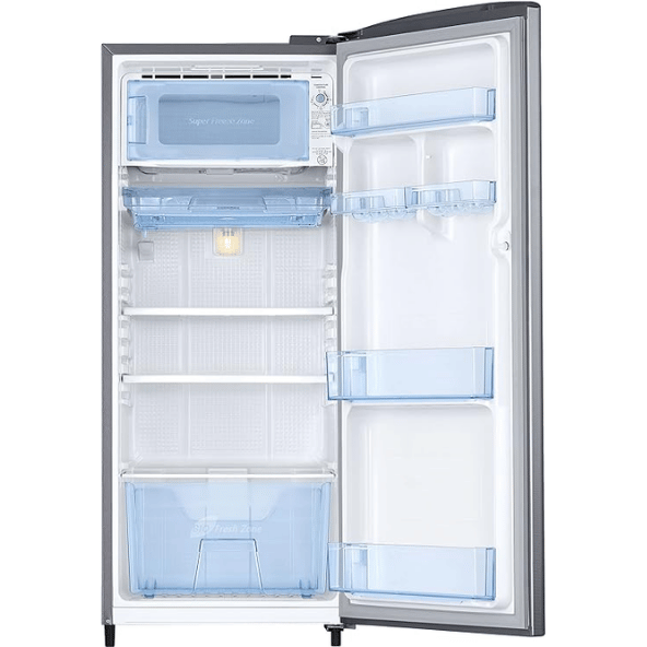 Samsung 183 L 3 Star Direct-Cool Single Door Refrigerator (RR20C2723CR/NL, Red Camellia Purple, 2023 Model)