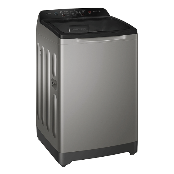 Haier 7.5 kg Back Panel Top Load Washing Machine with Inbuilt Heater (HWM75-H678ES5, Silver Brown)