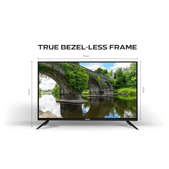 Samtonic 80 cm (32 Inches) Full HD Smart Android LED TV (ST-3207SF-M, 2023) – Immersive Sound & Smart Entertainment