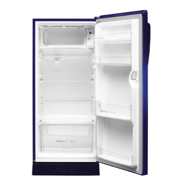 Haier 190L 2 Star Direct Cool Single Door Refrigerator with Base Drawer (Marine Noisettes Finish)