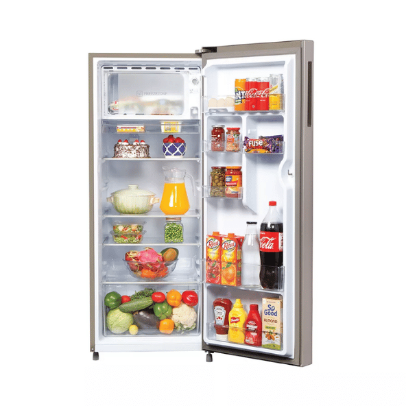 Haier 190 L, 5 Star, Inox Steel Finish Direct Cool Single Door Refrigerator