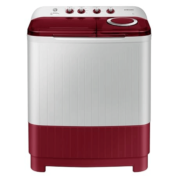 Samsung 8 kg, 5 star, Semi-Automatic Top Load Washing Machine (WT80C4000RR/TL, Air Turbo Drying, LIGHT GRAY, 2023 Model)