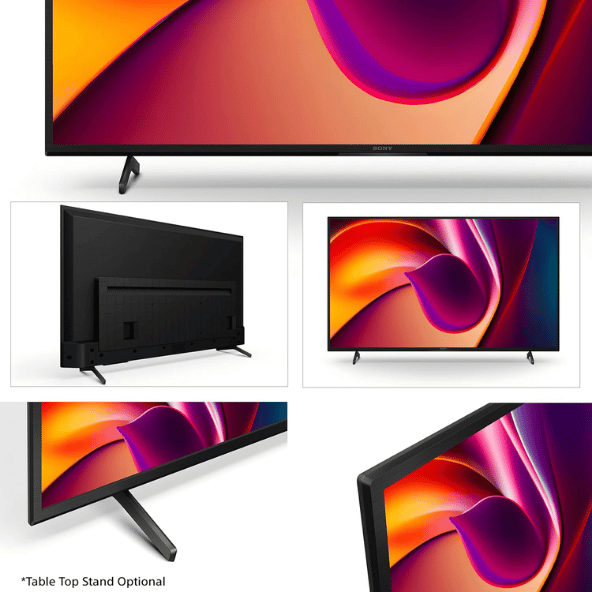 Sony Bravia 108 cm (43 inches) 4K Ultra HD Smart LED Google TV KD-43X64L (Black) – Compact, Stunning, and Smart
