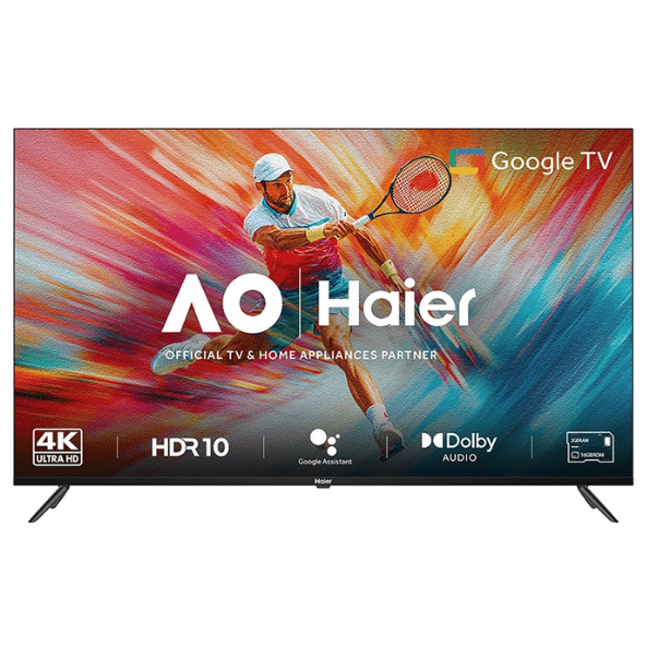Haier 108cm (43") Google TV with Google Assistant - LE43A900UG – Smart, Full HD Entertainment at Your Command