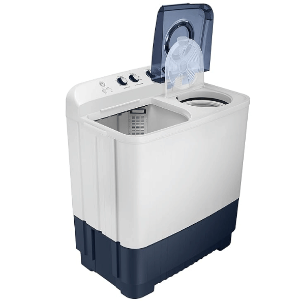 Samsung 9.5 kg, 5 Star, Hexa Storm Pulsator, Semi-Automatic Top Load Washing Machine (WT95A4200LL/TL, Air Turbo Drying, LIGHT GRAY), Free 1 Year Extended warranty