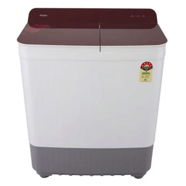 Haier 8 Kg Semi-Automatic Washing Machine With Toughened Glass