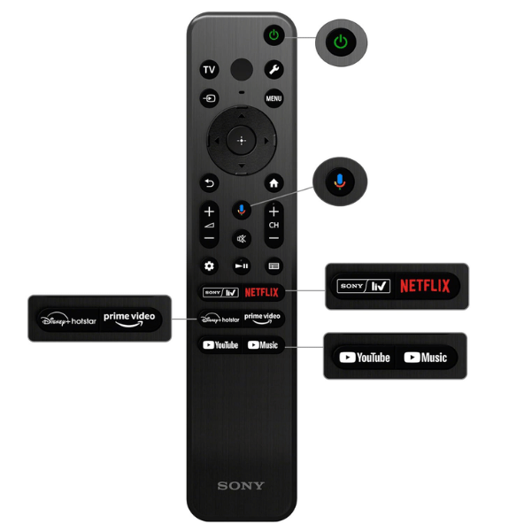 Sony BRAVIA 80 cm (32 inches) HD Ready Smart LED Google TV KD-32W835 (Black) – Smart Entertainment with Brilliant Clarity