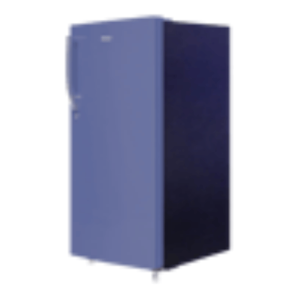 Haier 190 L Direct Cool Single Door 2 Star Refrigerator  (Radish Blue, HRD-2102BRB-P)