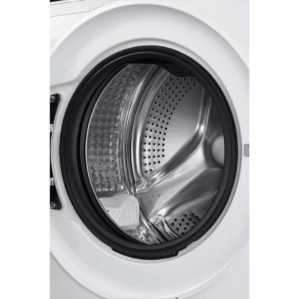 Haier 6.5 kg Fully Automatic Front Load Washing Machine with In-built Heater Black, White  (HW65-IM10919)
