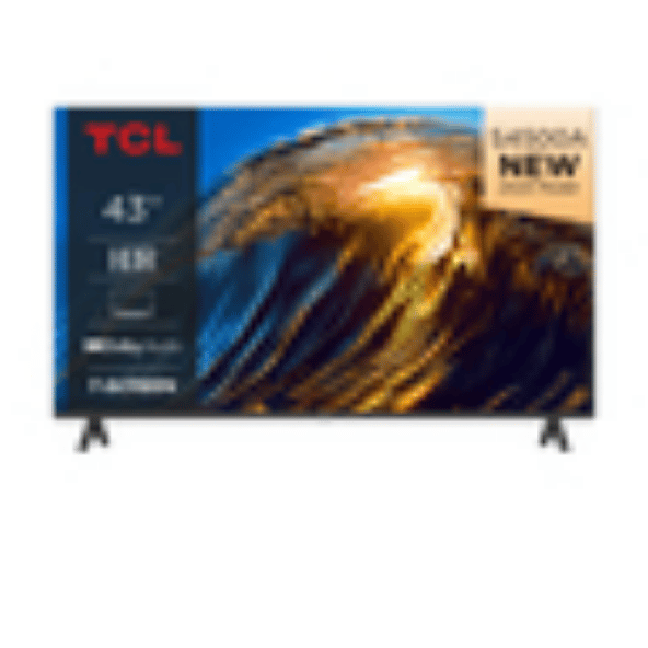 TCL 108 cm (43 inches) Bezel-Less Full HD Android Smart LED TV 43S4500A (Black) – Smart Entertainment with Stunning Clarity