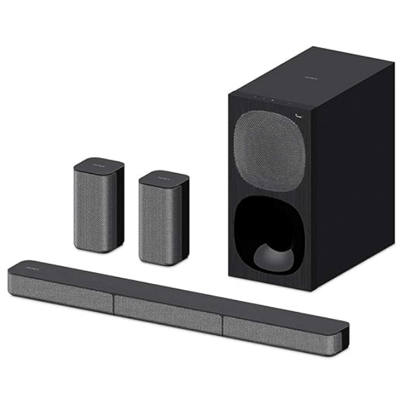 Sony HT-S20R Real 5.1ch Dolby Digital Soundbar with Subwoofer & Rear Speakers – 400W, Bluetooth, HDMI & Optical Connectivity