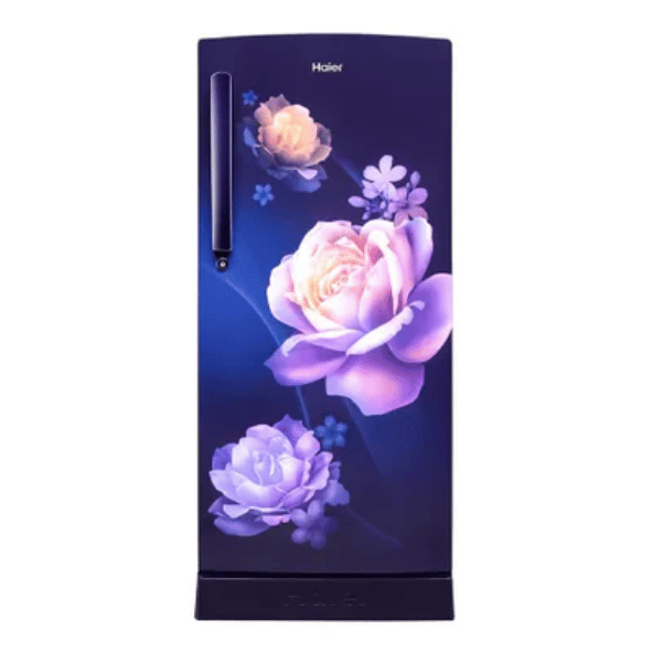 Haier 190L 2 Star Direct Cool Single Door Refrigerator with Base Drawer (Marine Noisettes Finish)