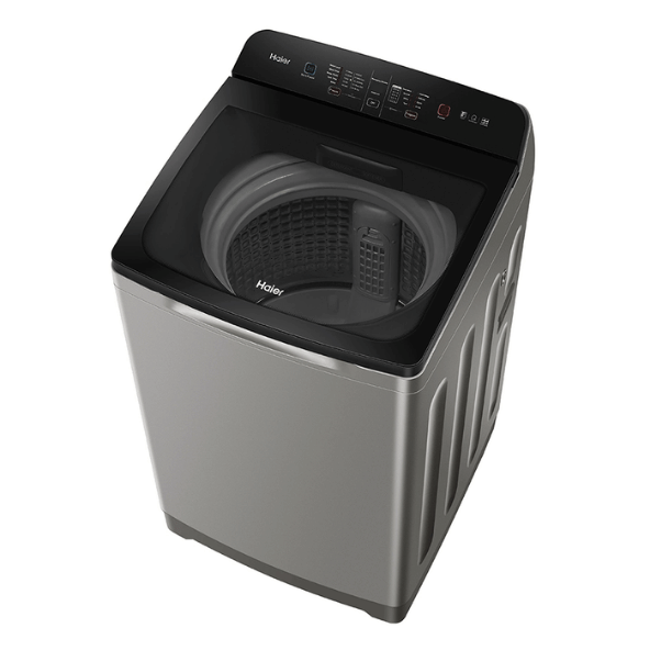 Haier 7.5 kg Back Panel Top Load Washing Machine with Inbuilt Heater (HWM75-H678ES5, Silver Brown)