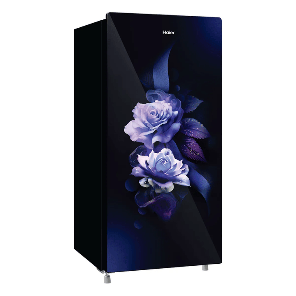 Haier 185 L 2 Star Direct Cool Single Door Refrigerator HRD-2062CMDG-N (Marine Dime Glass, 2024 Model)