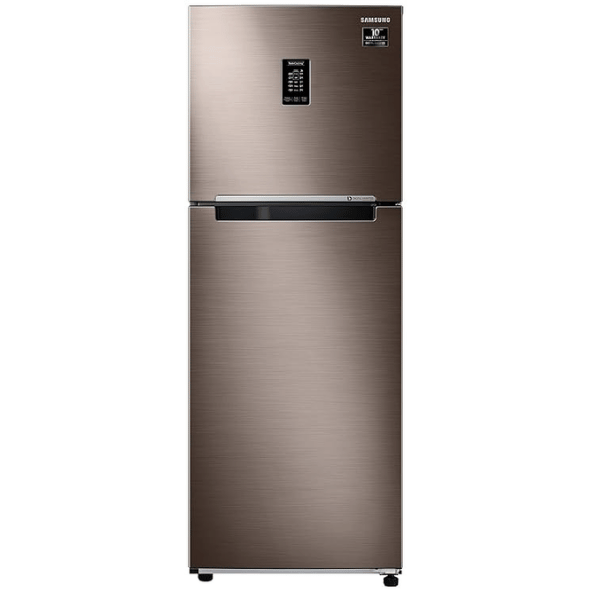 Samsung 336 L 2 Star Inverter Frost-Free Double Door Refrigerator (RT37T4632DX/HL, Luxe Brown, Convertible, Curd Maestro, 2022 Model), Free 1 Year Extended warranty